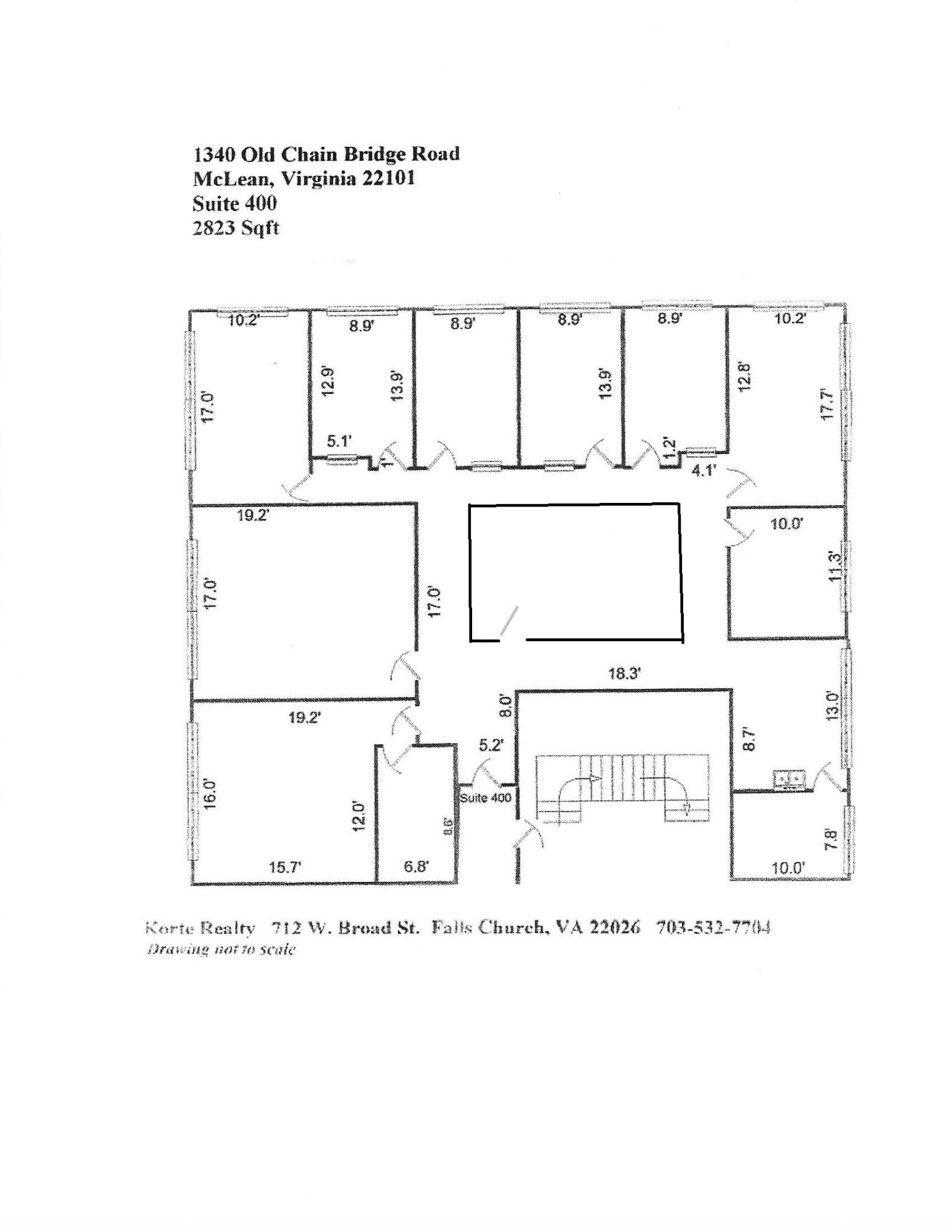 1340 Old Chain Bridge Rd, McLean, VA for lease Floor Plan- Image 1 of 1