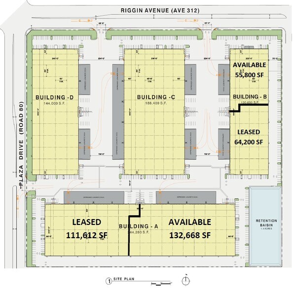 2520-2526 N Plaza Dr, Visalia, CA à louer - Photo du bâtiment - Image 2 de 2