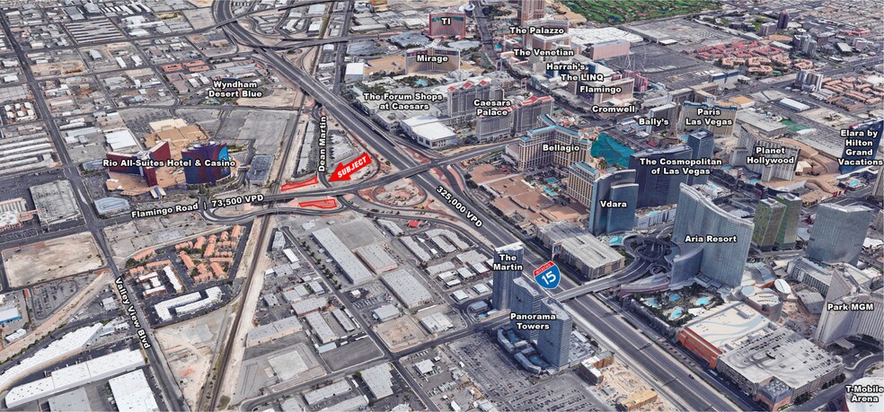 4091-4092 Dean Martin Dr, Las Vegas, NV for sale - Primary Photo - Image 1 of 3