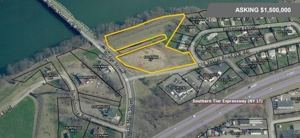 400 Main St, Vestal Township, NY - AERIAL  map view