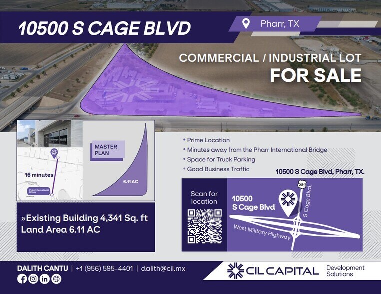 10500 S Cage Blvd, Pharr, TX à vendre - Photo du bâtiment - Image 2 de 21