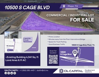 Plus de détails pour 10500 S Cage Blvd, Pharr, TX - Commerce de détail à vendre
