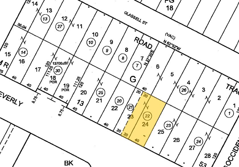 2817-2819 Beverly Blvd, Los Angeles, CA à louer - Plan cadastral - Image 3 de 3