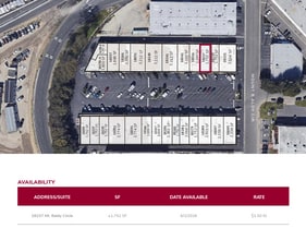 18231-18259 Mount Baldy Cir, Fountain Valley, CA à louer Plan de site- Image 2 de 2