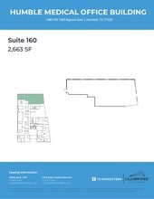 1485 FM 1960 Byp E, Humble, TX for lease Floor Plan- Image 1 of 1