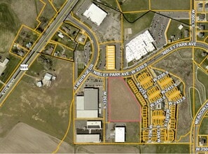 2440 S 1350 W, Nibley, UT - AERIAL  map view