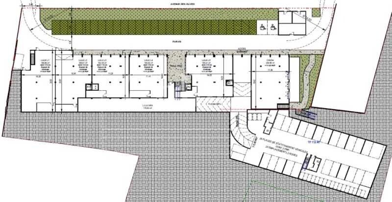Commerce de détail dans Marseille à vendre - Plan d’étage - Image 2 de 5