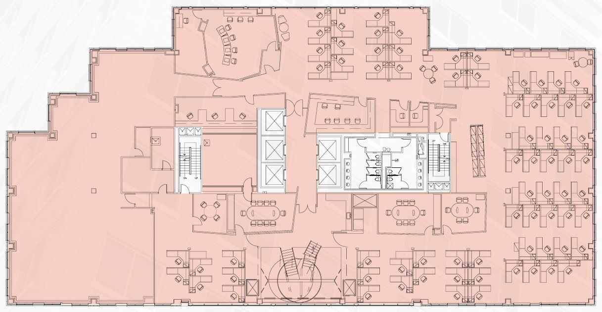 671 N Glebe Rd, Arlington, VA à louer Plan d’étage- Image 1 de 1