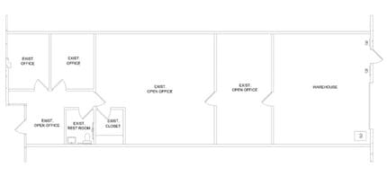 2625 E Craig Rd, North Las Vegas, NV for lease Floor Plan- Image 2 of 2