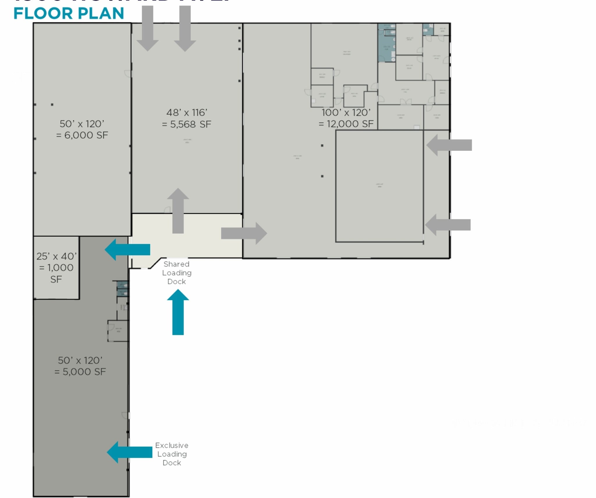 1500 Howard Ave, Fredericksburg, VA à louer Plan d’étage- Image 1 de 1