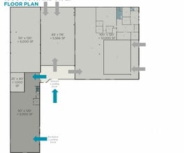 1500 Howard Ave, Fredericksburg, VA à louer Plan d’étage- Image 1 de 1