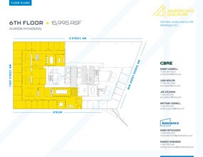 300 New Jersey Ave NW, Washington, DC à louer Plan d’étage- Image 1 de 1