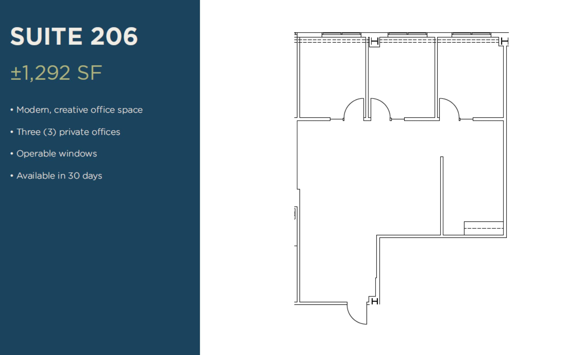 201 1st St, Petaluma, CA for lease Floor Plan- Image 1 of 1