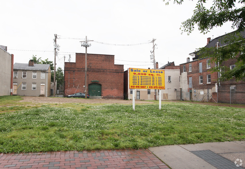 421-431 S Broadway, Baltimore, MD for sale - Primary Photo - Image 1 of 1