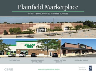 More details for 11830-11840 S State Route 59, Plainfield, IL - Retail for Lease
