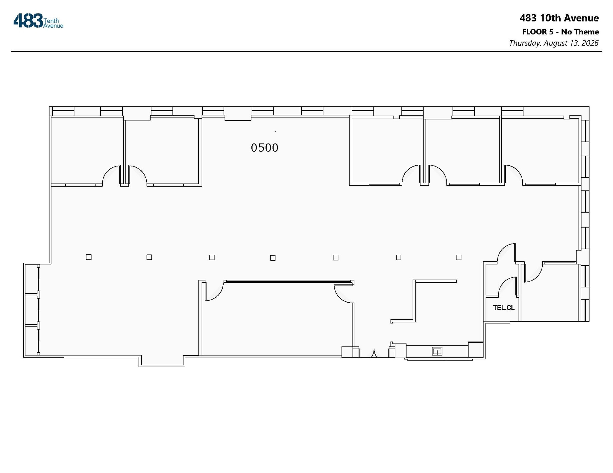 483 Tenth Ave, New York, NY for lease Interior Photo- Image 1 of 9