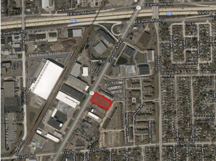 26260 Groesbeck, Warren, MI for sale Aerial- Image 1 of 2