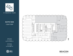 425 S Financial Pl, Chicago, IL for lease Floor Plan- Image 1 of 6