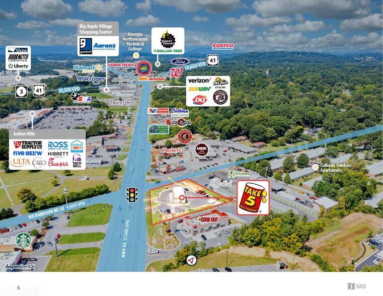 604 Highway 53 East SE, Calhoun, GA à vendre - Photo du bâtiment - Image 3 de 6