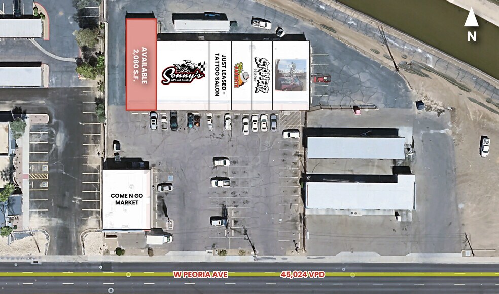 4404-4432 W Peoria Ave, Glendale, AZ à louer - Photo du bâtiment - Image 3 de 3