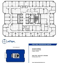 333 5th Ave SW, Calgary, AB for lease Floor Plan- Image 1 of 1