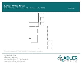 6905 N Wickham Rd, Melbourne, FL for lease Floor Plan- Image 1 of 1