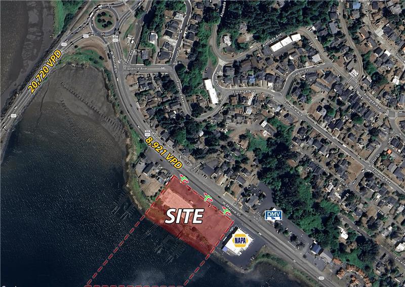 668 W Marine Dr, Astoria, OR for sale Aerial- Image 1 of 6