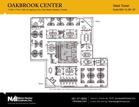 11780 US Highway 1, Palm Beach Gardens, FL for lease Floor Plan- Image 1 of 2