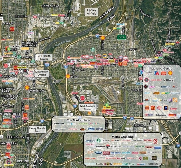 1702 N 16th St, Council Bluffs, IA for lease - Aerial - Image 3 of 3