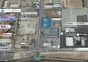 217 Mount Vernon St, Bakersfield, CA - AERIAL  map view