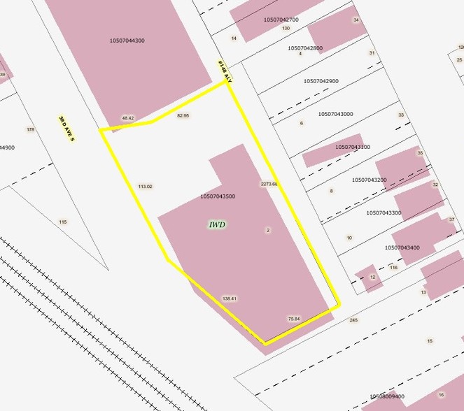 1414 3rd Ave S, Nashville, TN for lease - Plat Map - Image 2 of 18