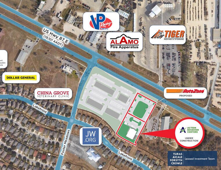 6147 Lakefront St, San Antonio, TX for sale - Aerial - Image 2 of 5