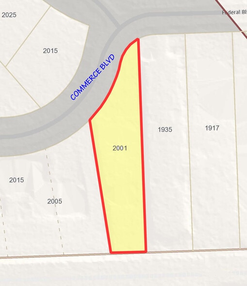 2001 Commerce Blvd, Ann Arbor, MI à vendre - Plan cadastral - Image 3 de 3