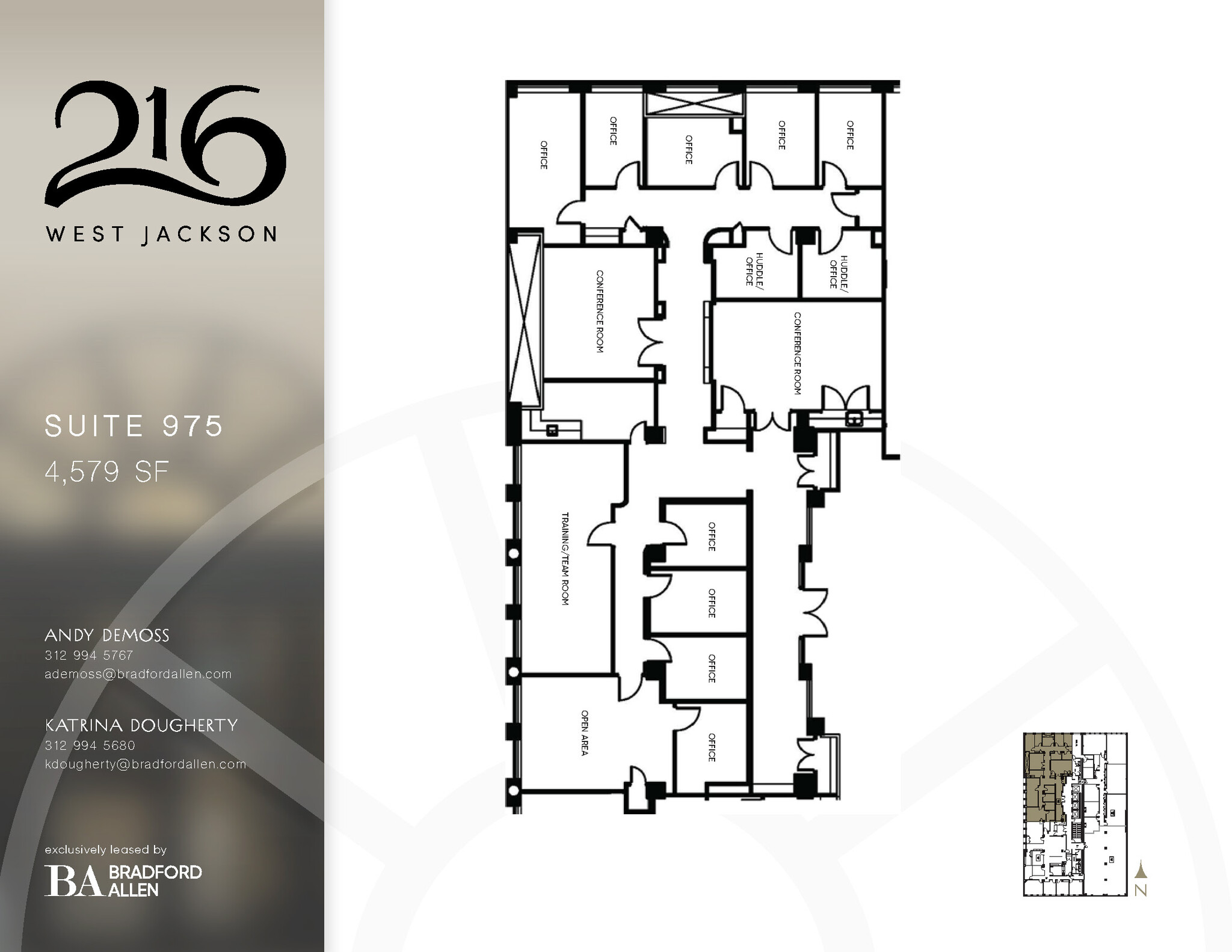 216 W Jackson Blvd, Chicago, IL for lease Floor Plan- Image 1 of 1