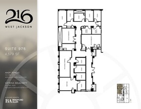 216 W Jackson Blvd, Chicago, IL for lease Floor Plan- Image 1 of 1