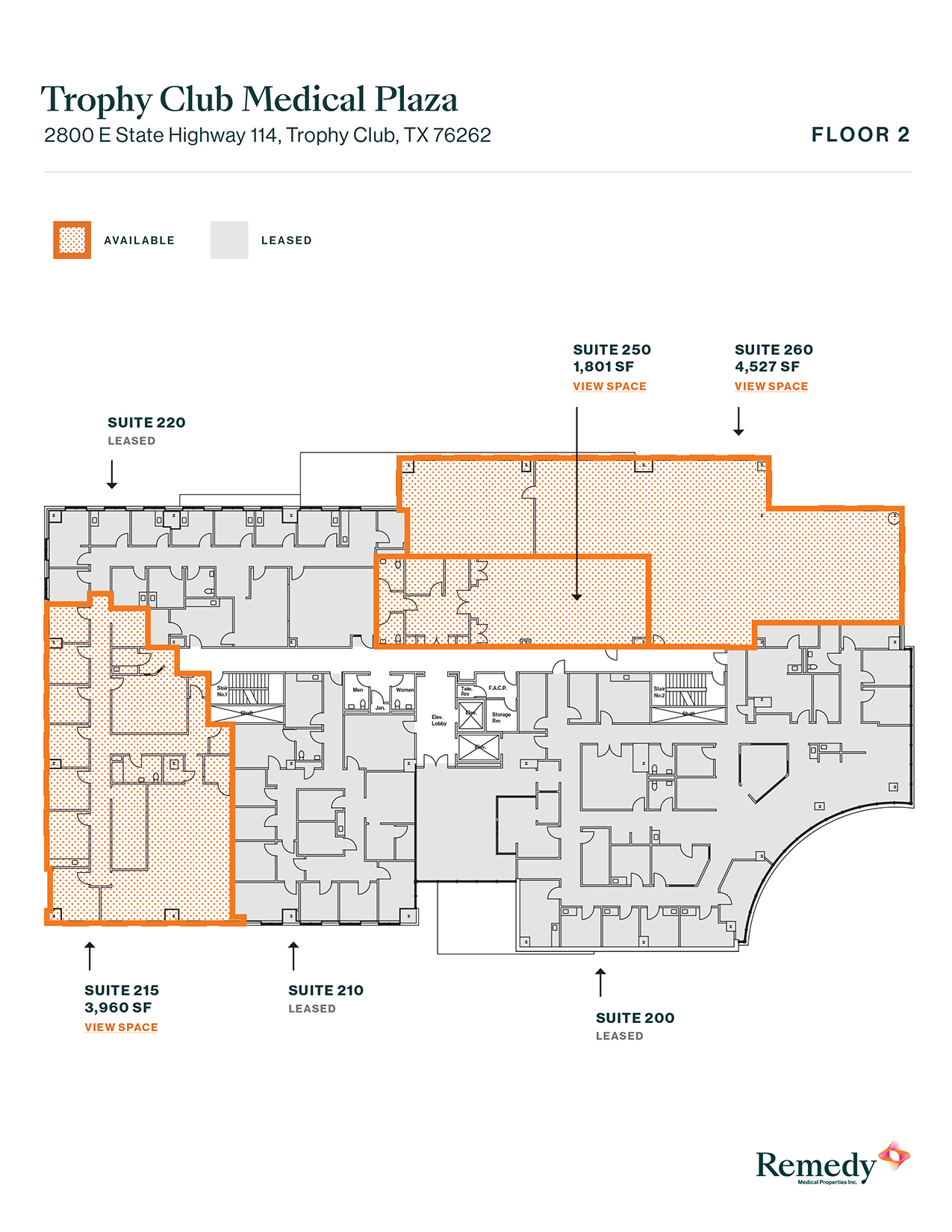 2800 E Highway 114, Southlake, TX for lease Floor Plan- Image 1 of 2