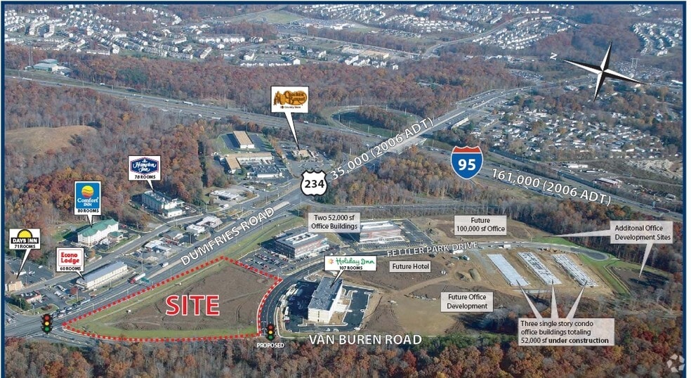 3950-3990 Fettler Park Dr, Dumfries, VA for lease - Building Photo - Image 2 of 7