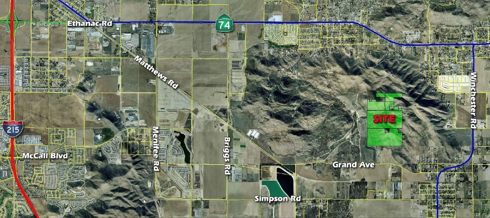 Grand Ave & Milan Rd, Winchester, CA à vendre - Photo du bâtiment - Image 2 de 5