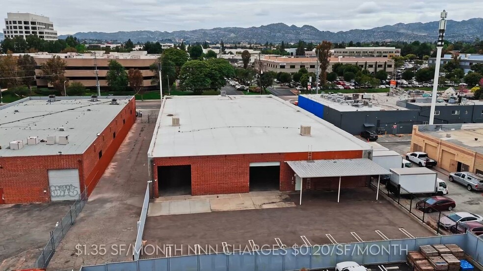 9330 Corbin Ave, Northridge, CA for lease - Aerial Video - Image 2 of 17