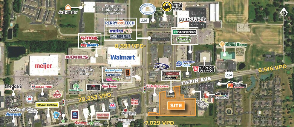 Tiffin Ave, Findlay, OH à louer - Photo du bâtiment - Image 2 de 2