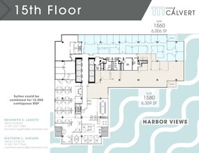 111 S Calvert St, Baltimore, MD for lease Floor Plan- Image 1 of 1