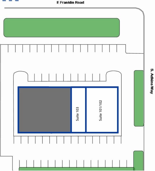 1311 E Franklin Rd, Meridian, ID for lease - Building Photo - Image 2 of 4