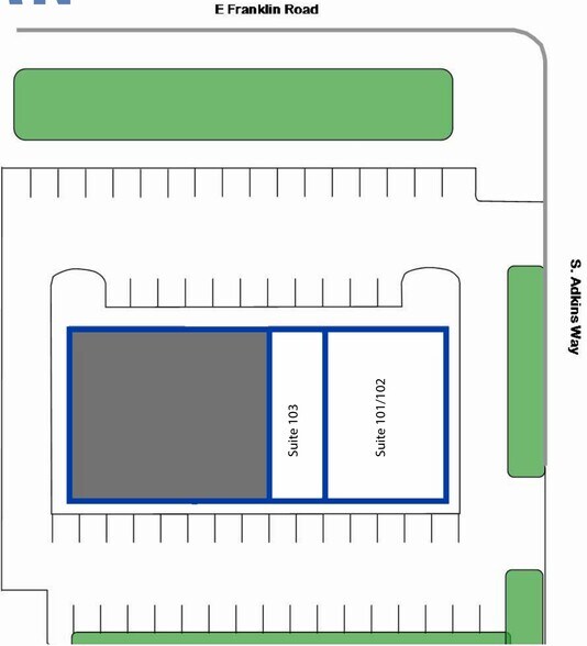 1311 E Franklin Rd, Meridian, ID à louer - Photo du bâtiment - Image 2 de 4
