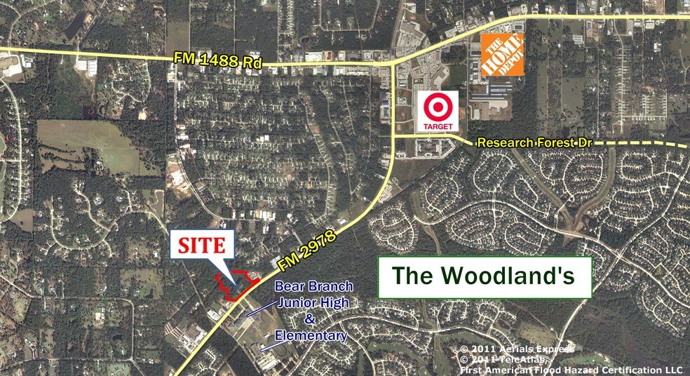 FM 2978, Magnolia, TX à vendre - Photo du bâtiment - Image 1 de 1