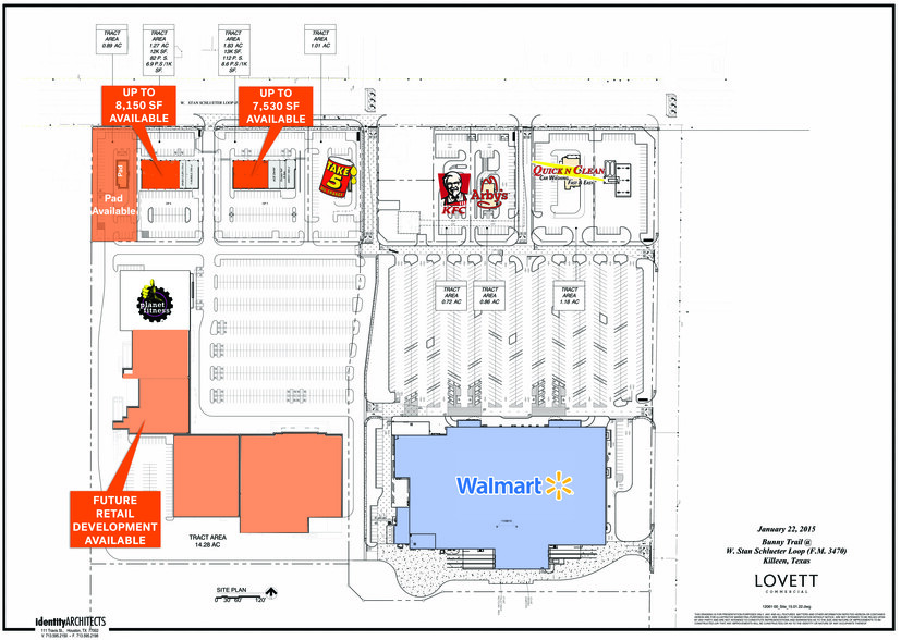 W Stan Schlueter Loop, Killeen, TX à louer - Plan de site - Image 3 de 4