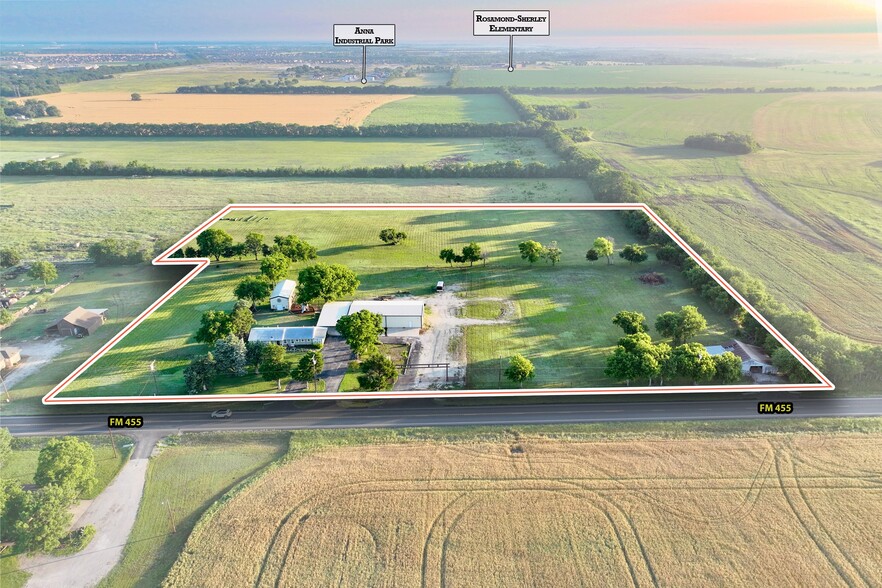 923 Farm to Market 455 rd, Anna, TX for sale - Aerial - Image 1 of 5