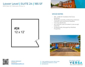 6912 Main St, Downers Grove, IL for lease Floor Plan- Image 1 of 1