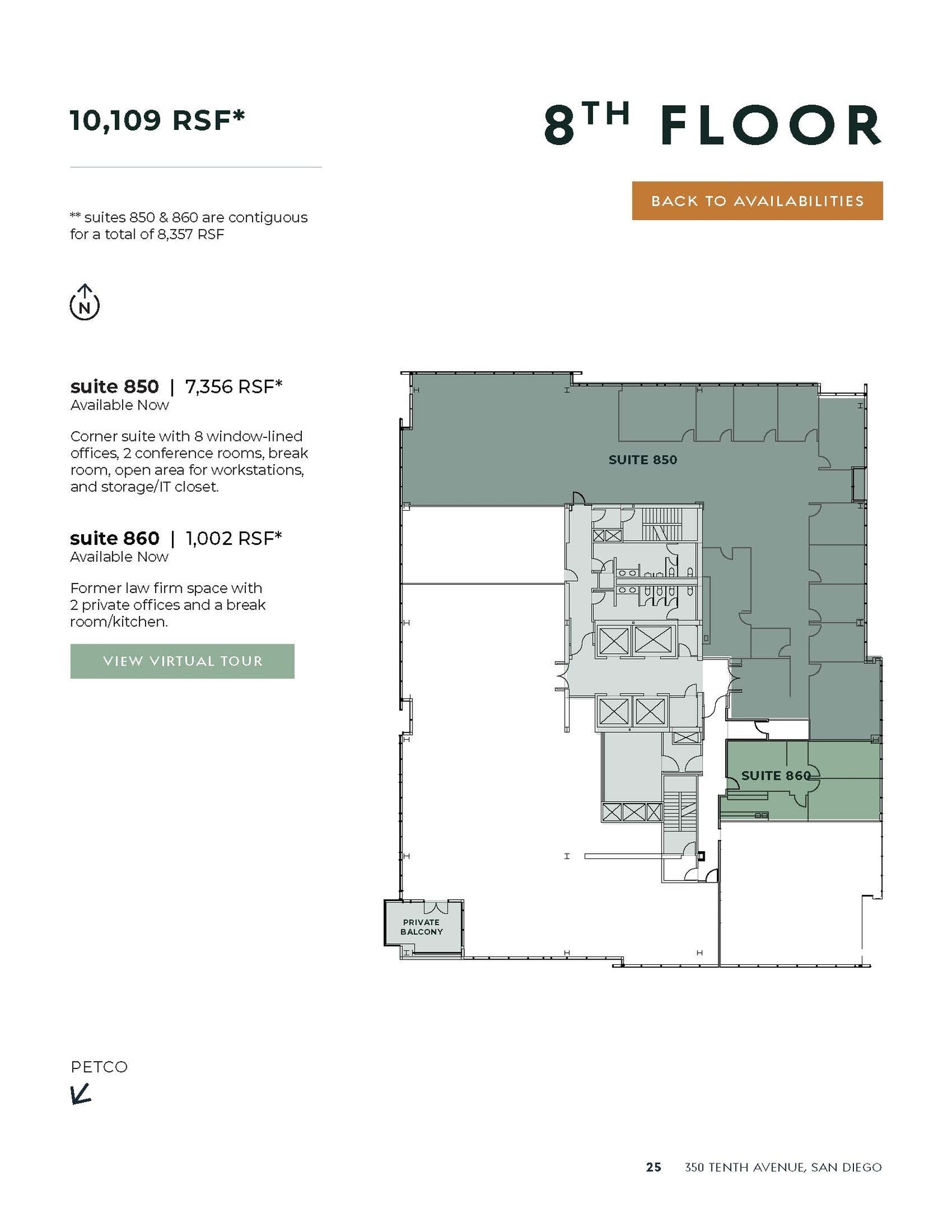350 10th Ave, San Diego, CA for lease Floor Plan- Image 1 of 1