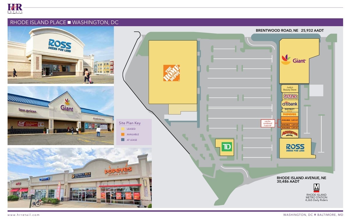 1060 Brentwood Rd NE, Washington, DC à louer Plan de site- Image 1 de 1