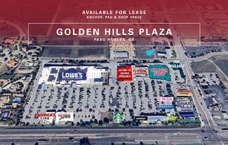 Plus de détails pour Hwy 46 & Golden Hill Rd, Paso Robles, CA - Commerce de détail à louer